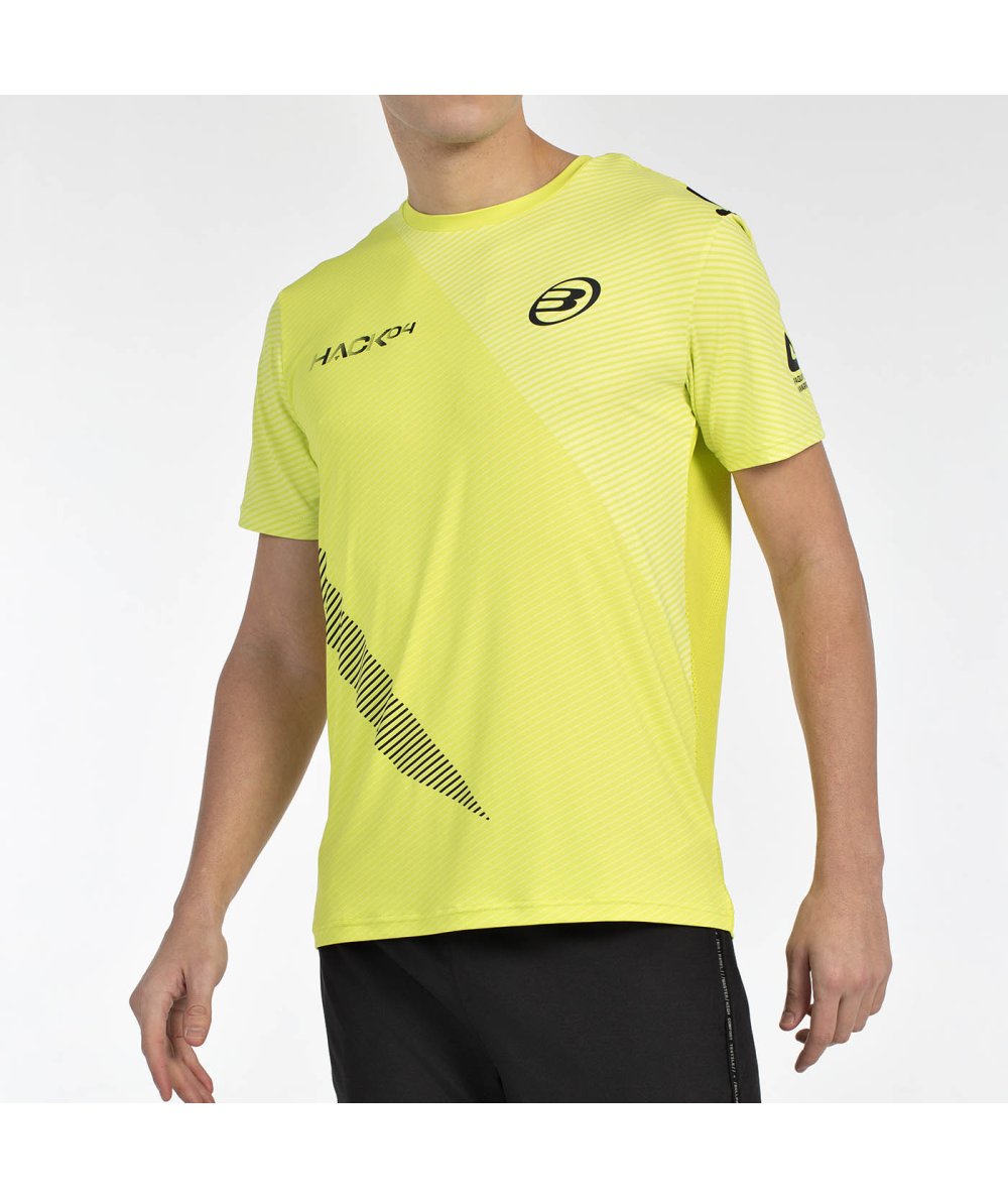 T-SHIRT BULLPADEL PAQUITO 25V LIME
