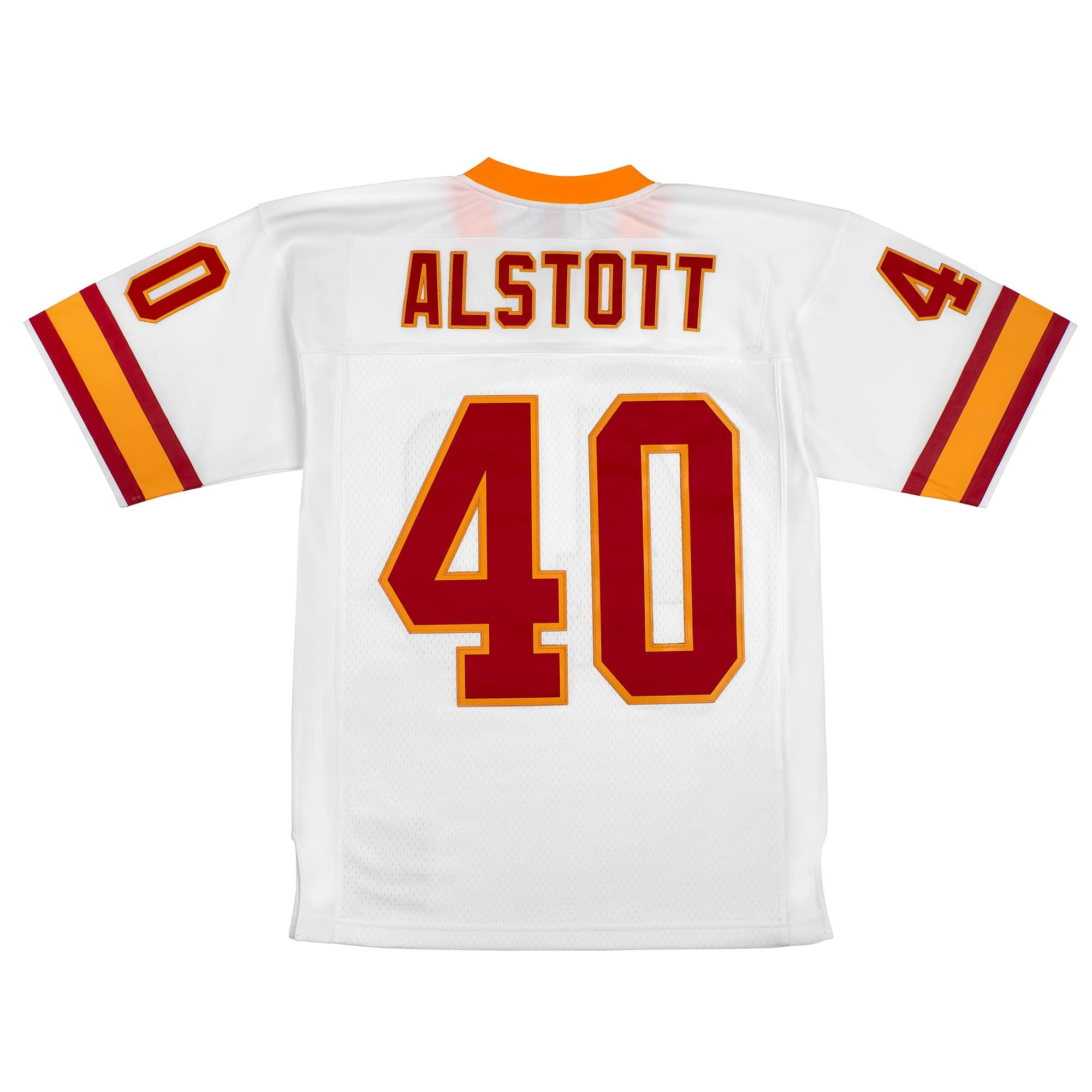 Mike Alstott #40 Tampa Bay Buccaneers Mitchell & Ness Throwback NFL Jersey White