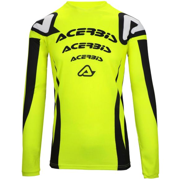 Acerbis MX J-TRACK NASCAR 2024 cross jersey - Yellow / BlackRef: AE5391