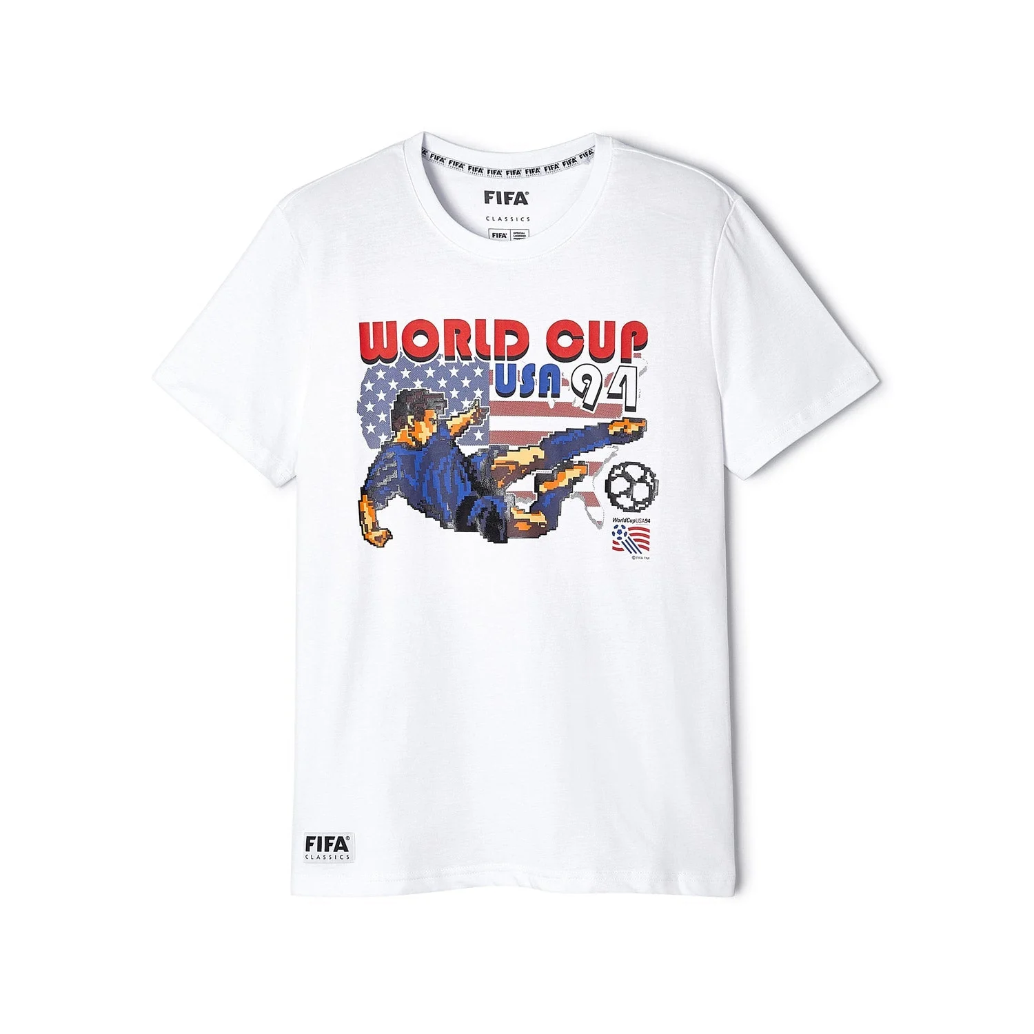 World football competition Classics USA '94 8-Bit T-Shirt - Unisex