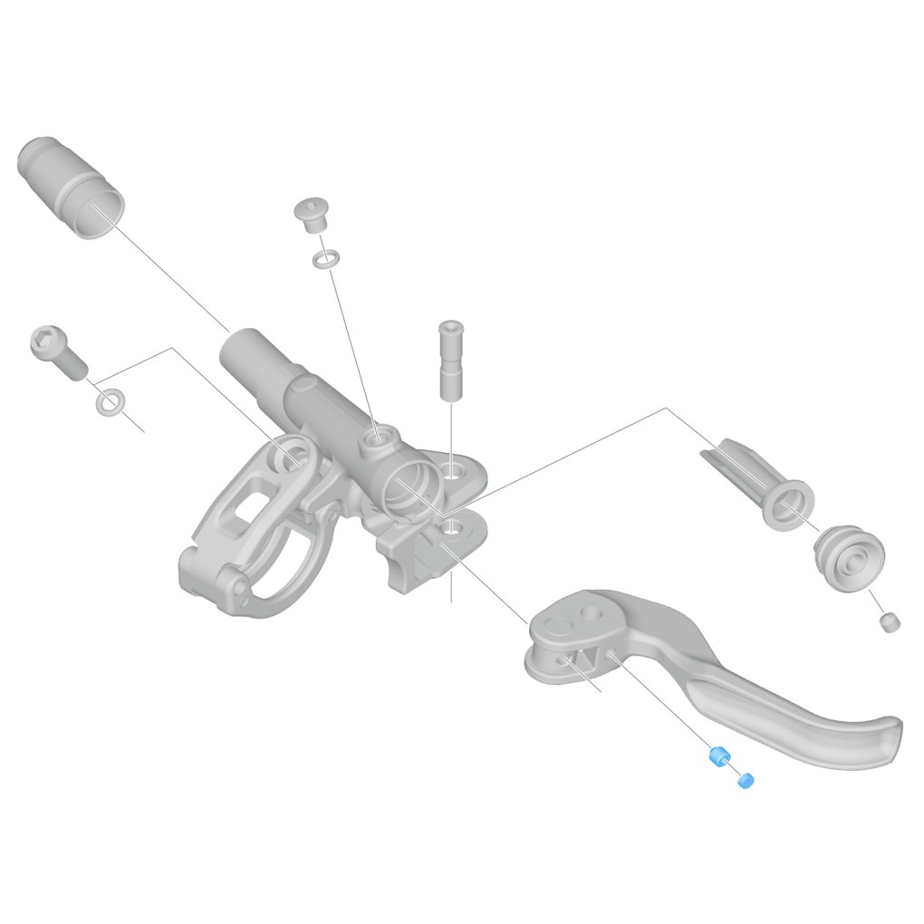 Shimano Axle Fixing Screw for XTR Brake Lever - Y8V398040