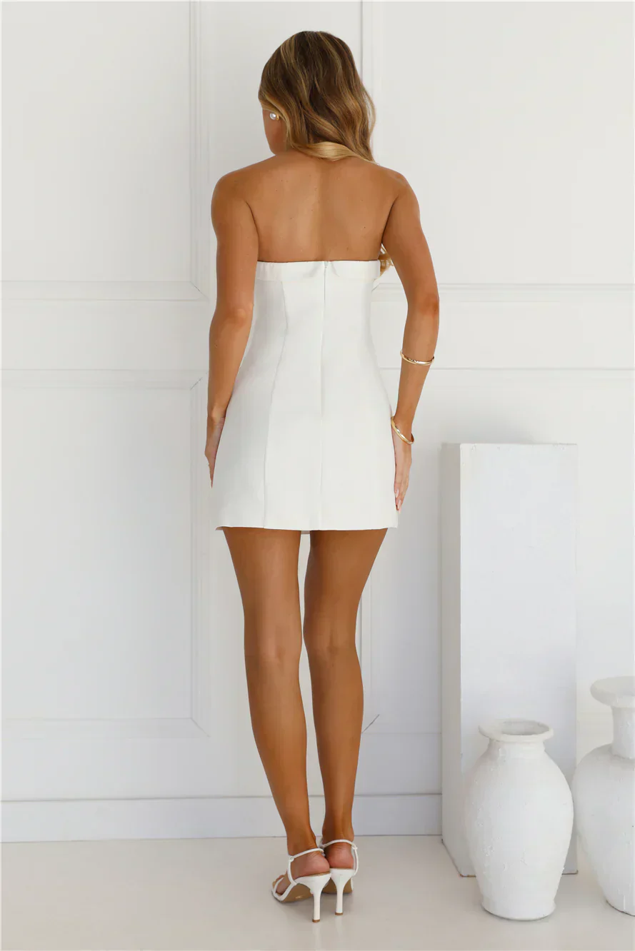 Elegant Affairs Strapless Mini Dress
