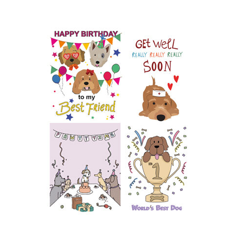 MadeByGoof Edible Card - World's Best Dog