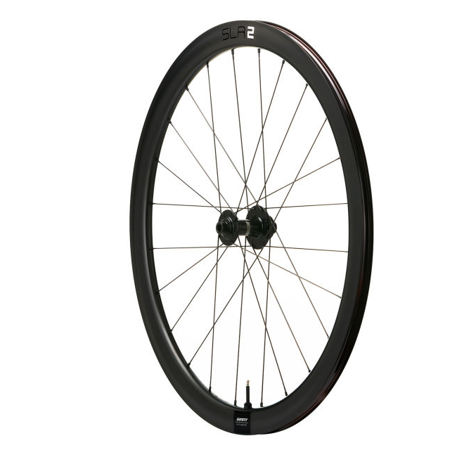 Giant SLR 2 Tubeless Carbon Disc 42 Front Wheel - Clincher - Centerlock - 12x100mm