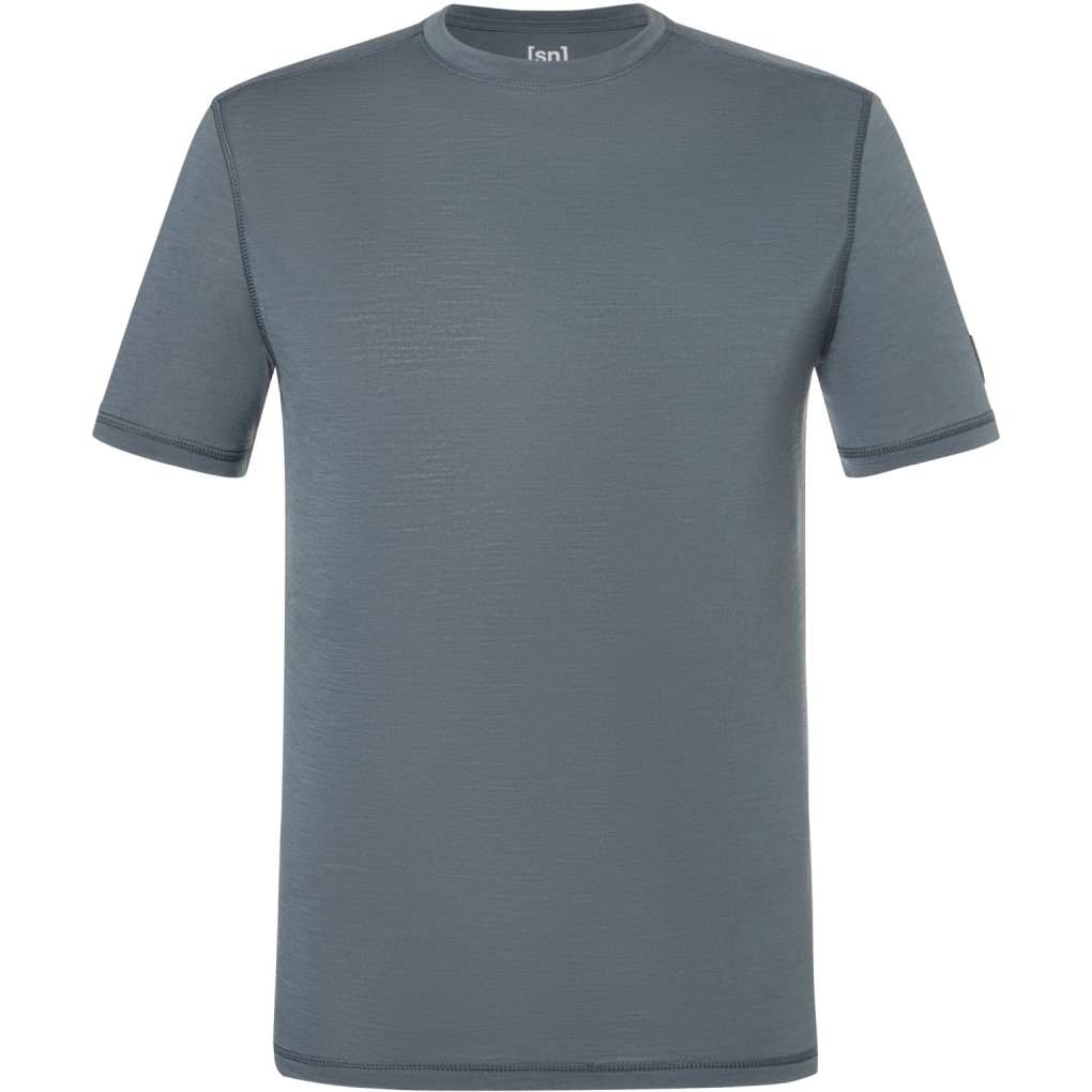 SUPER.NATURAL Sierra140 Tee Men - Turbulence Blue