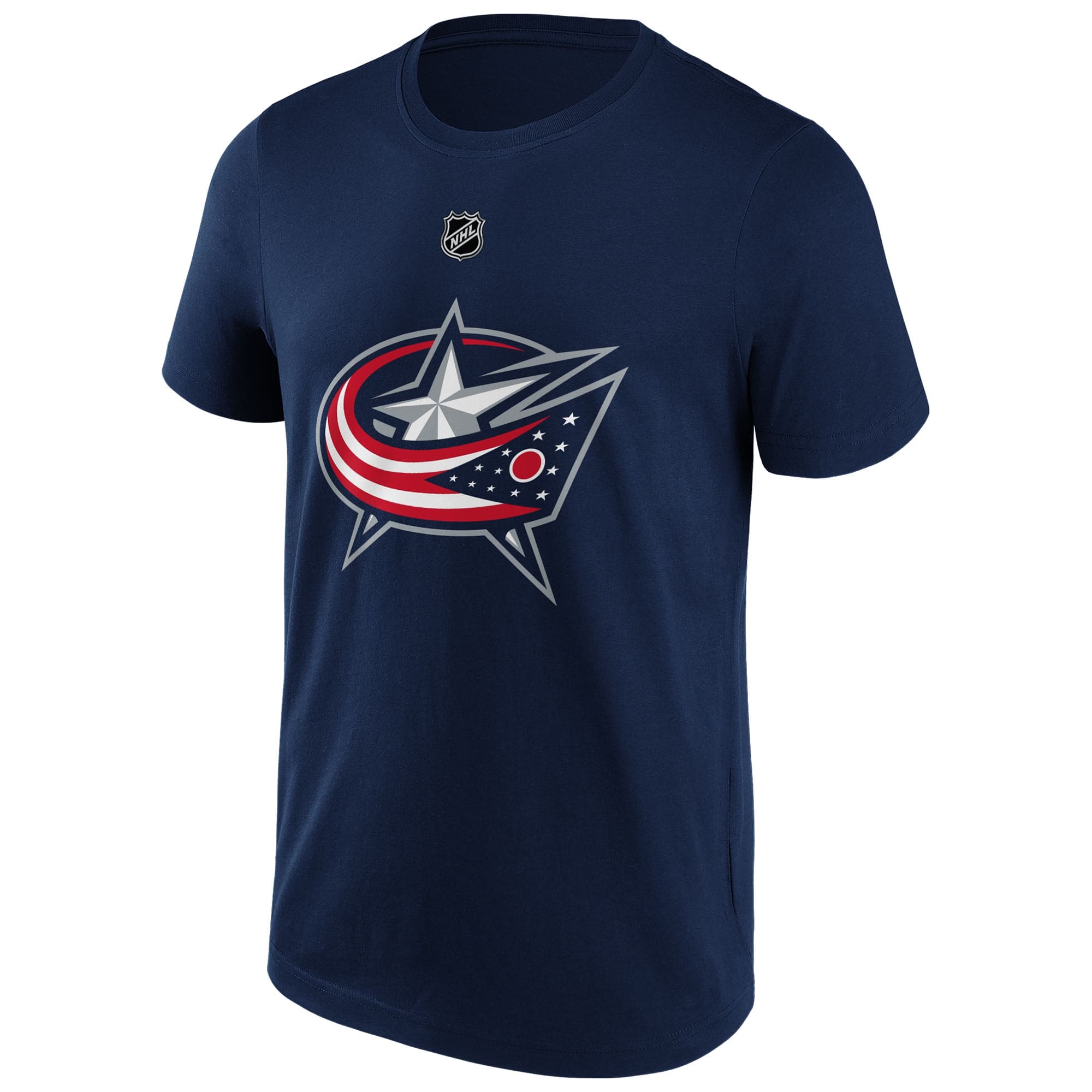 Patrik Laine #29 Columbus Blue Jackets Player NHL T-Shirt Navy