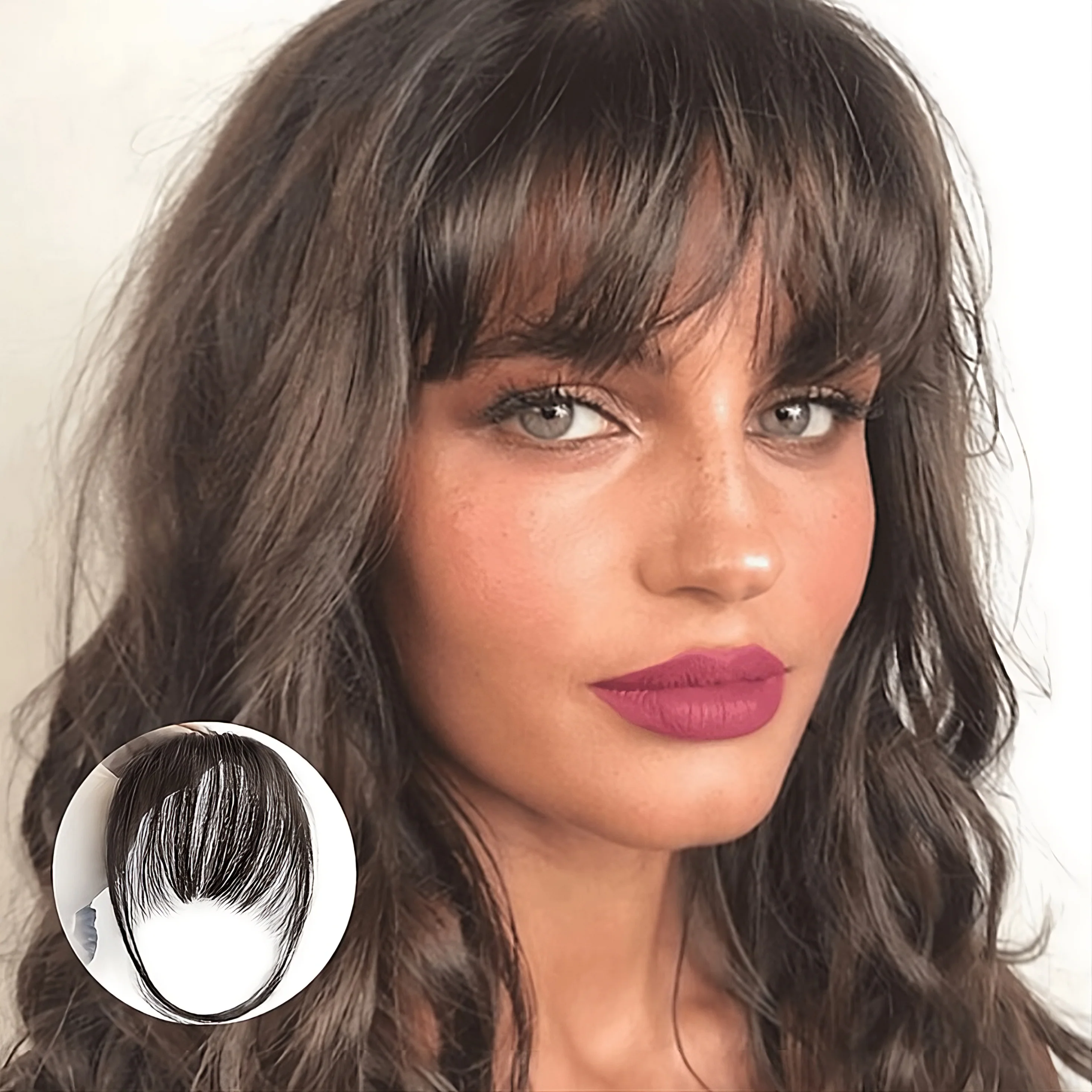 Clip-On Bangs-Transform Your Look in Seconds