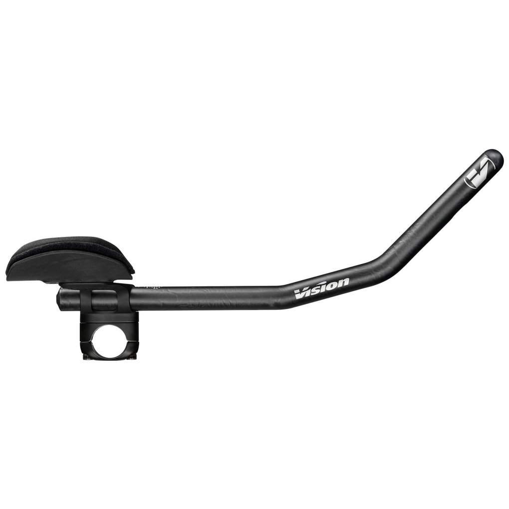 Vision Trimax Carbon Clip-On Aerobar - J-Bend