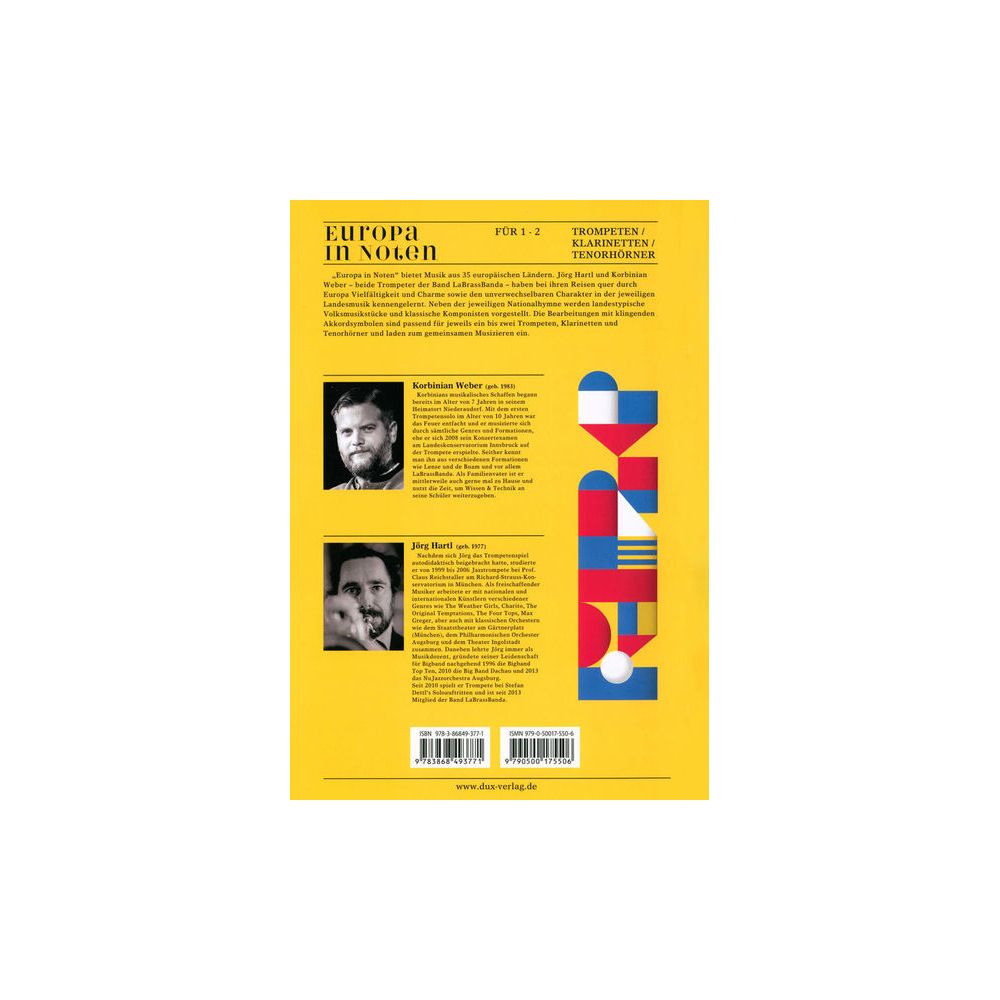 Edition Dux Europa in Noten – Thomann Ireland