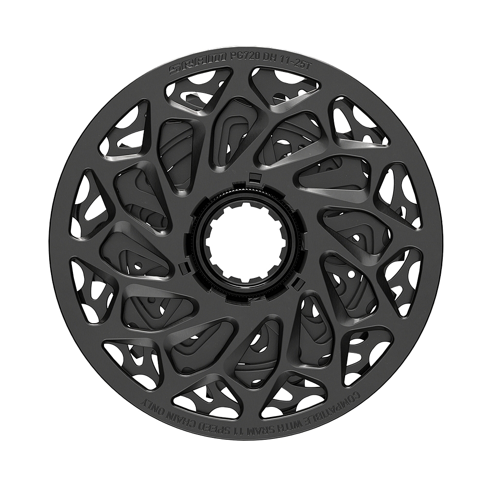 SRAM PG720 DH SLIM Cassette | HG S / HG M | 7-speed | A2 - 11-25 teeth - black