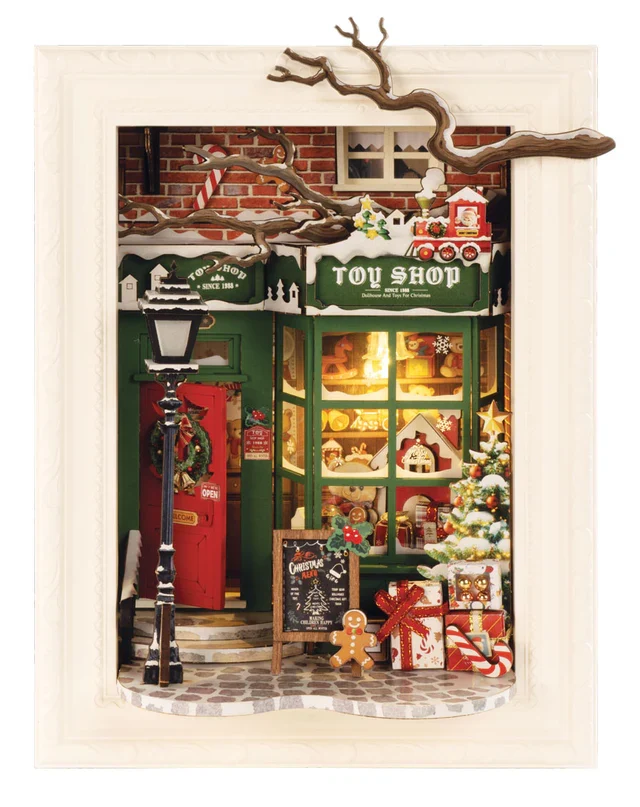 Santa's Toy Shop Story Frame DP006