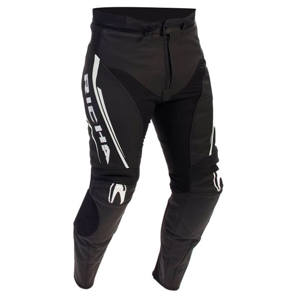 Richa Assen - Black / White Motorcycle PantsRef: RC0454