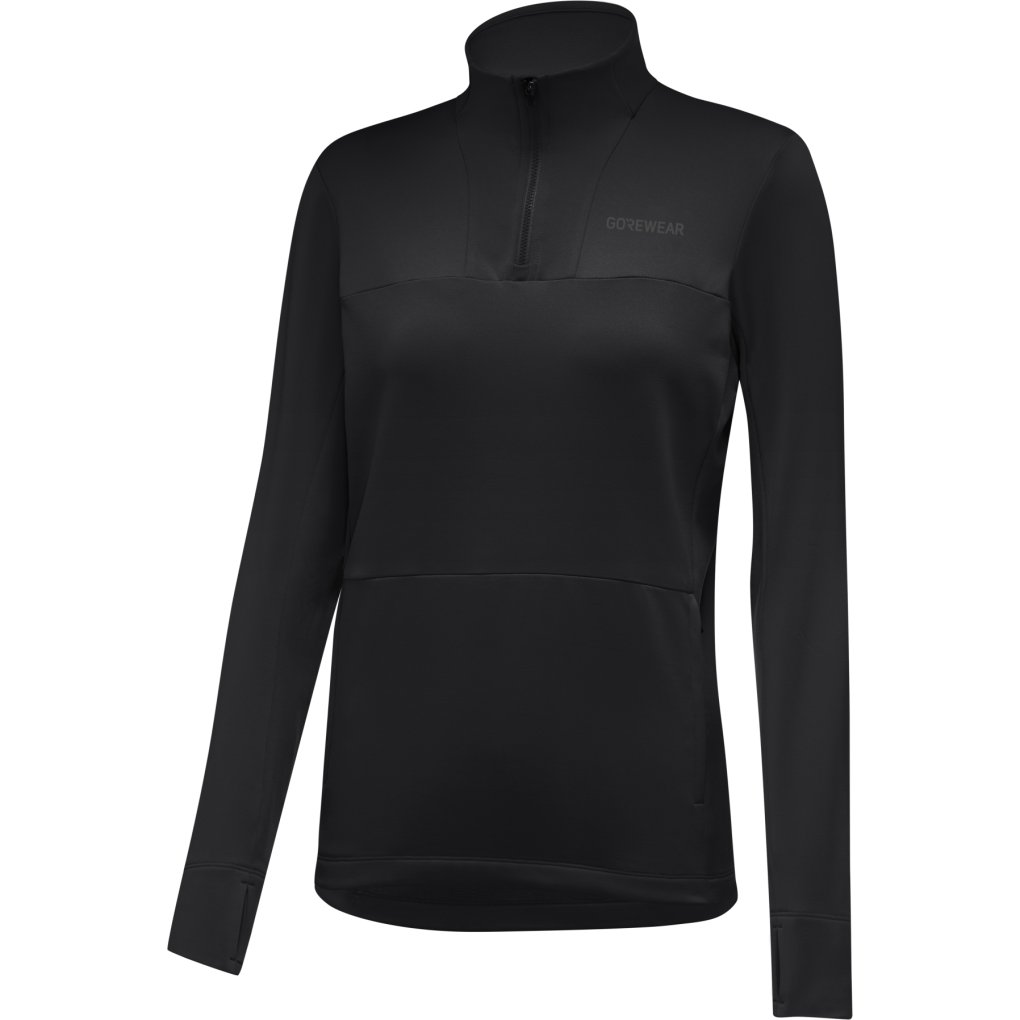GOREWEAR Training Thermo 1/4-Zip Midlayer Women - black 9900