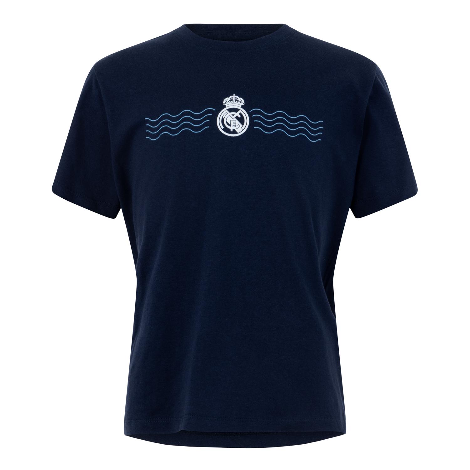 Kids Summer Shark T-Shirt Navy