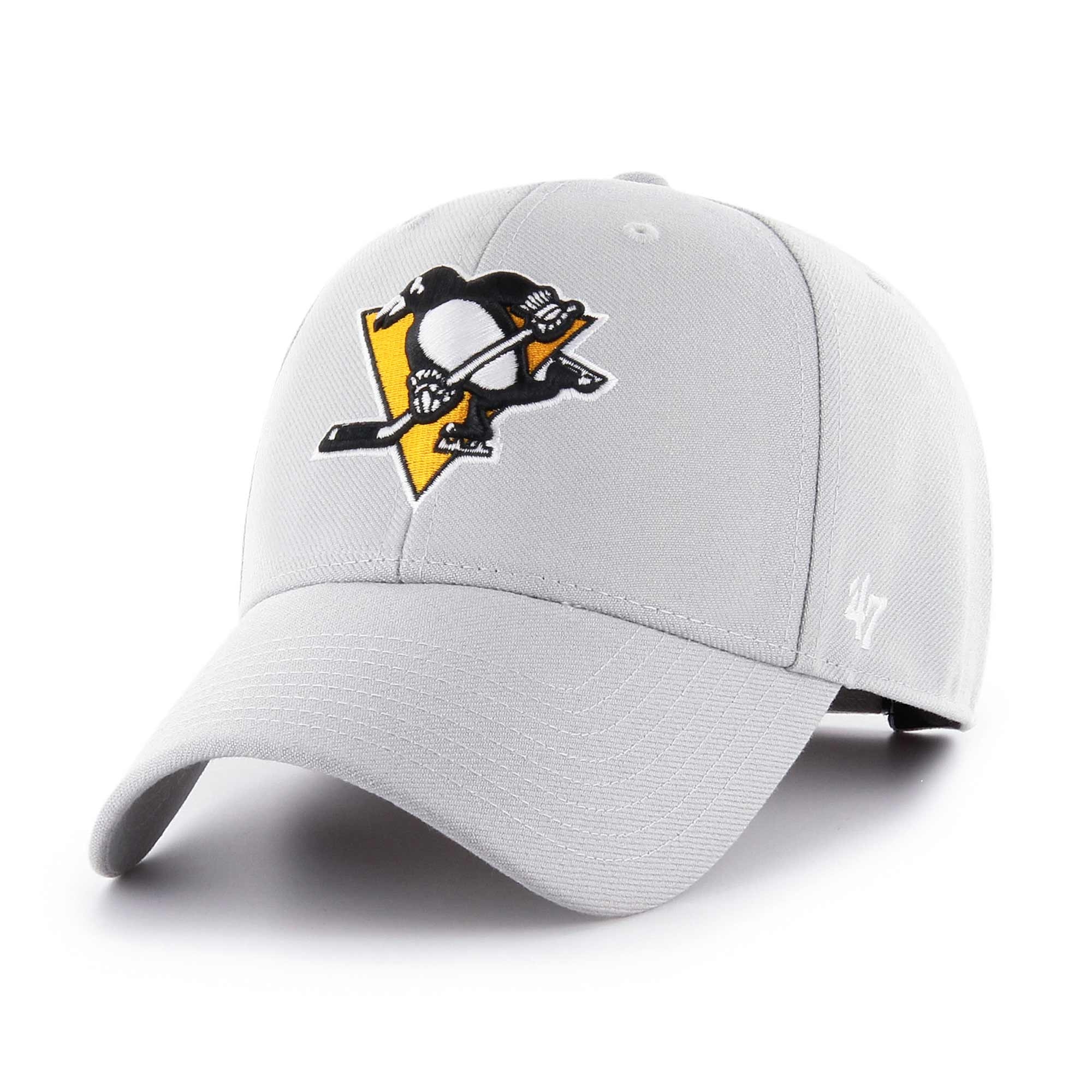 Pittsburgh Penguins '47 MVP Adjustable NHL Cap Grey