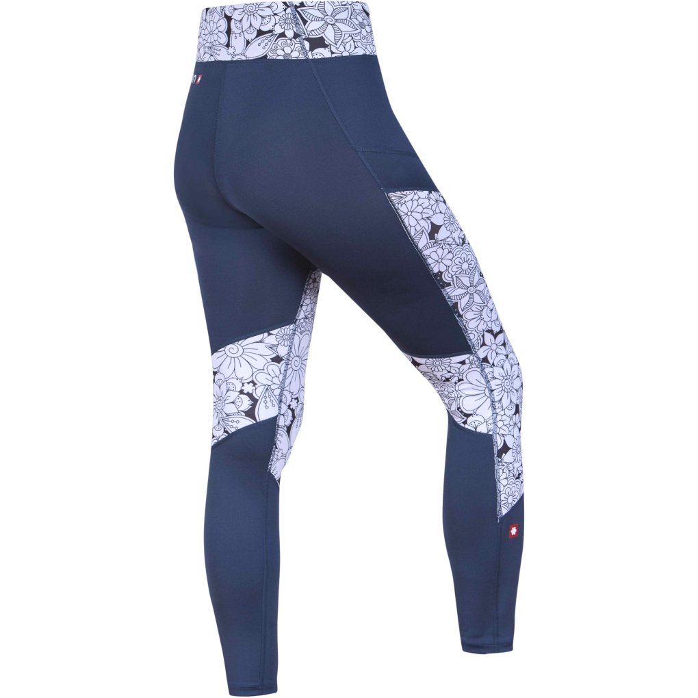 Ocún Rhea Leggings Women - blue sargasso sea