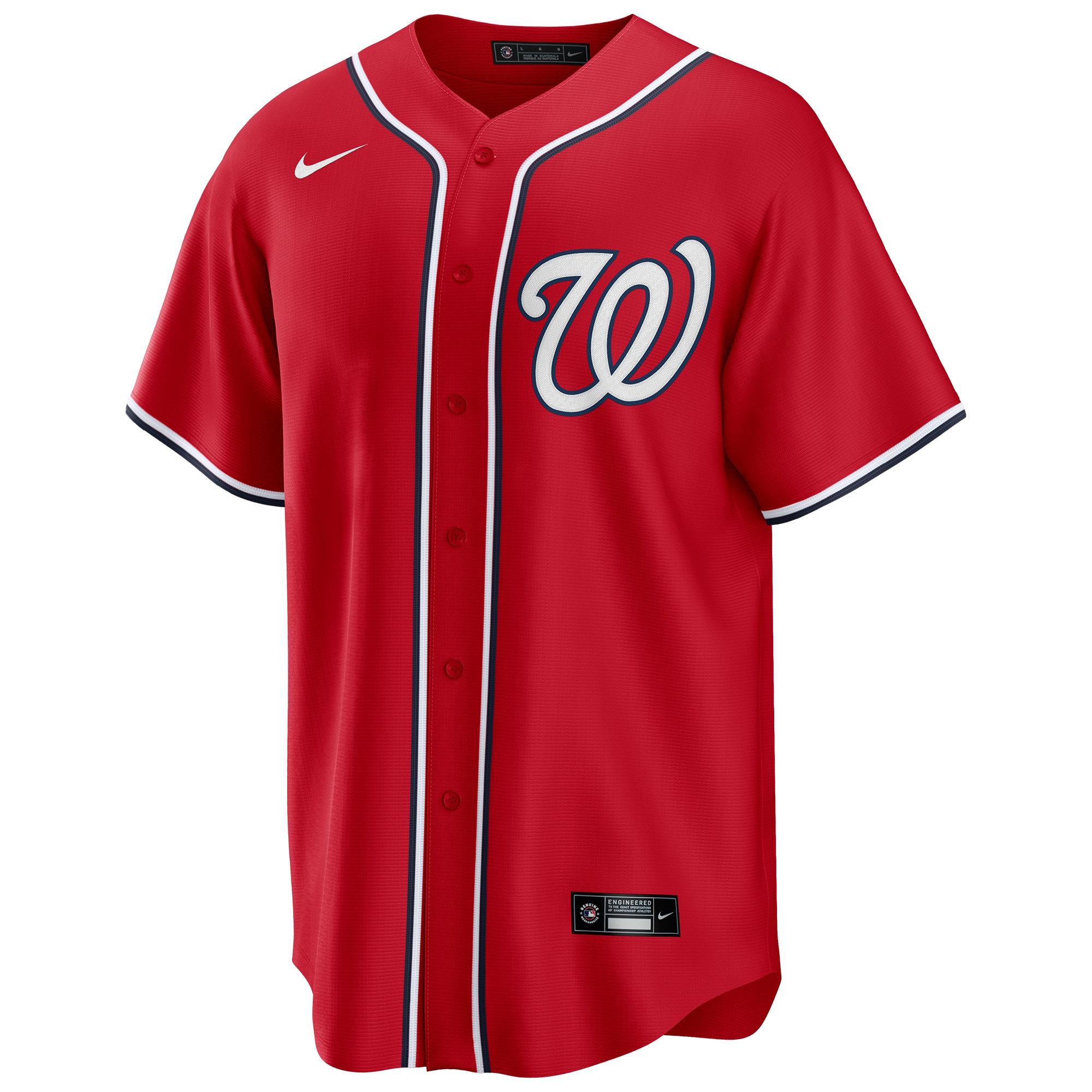 Washington Nationals Nike MLB Alternate Jersey Red