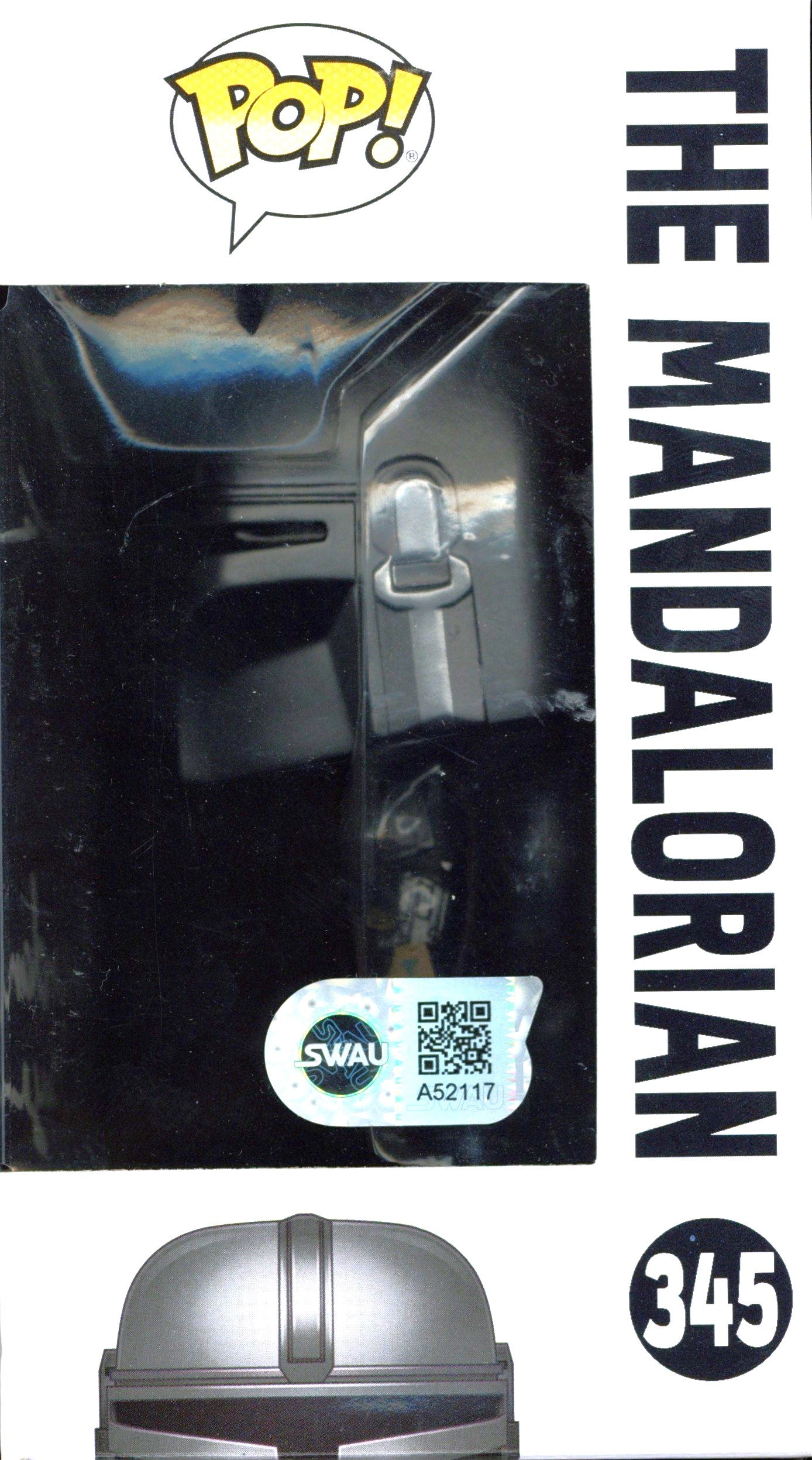 Lateef Crowder and Brendan Wayne Autographed Star Wars The Mandalorian Funko Pop #345