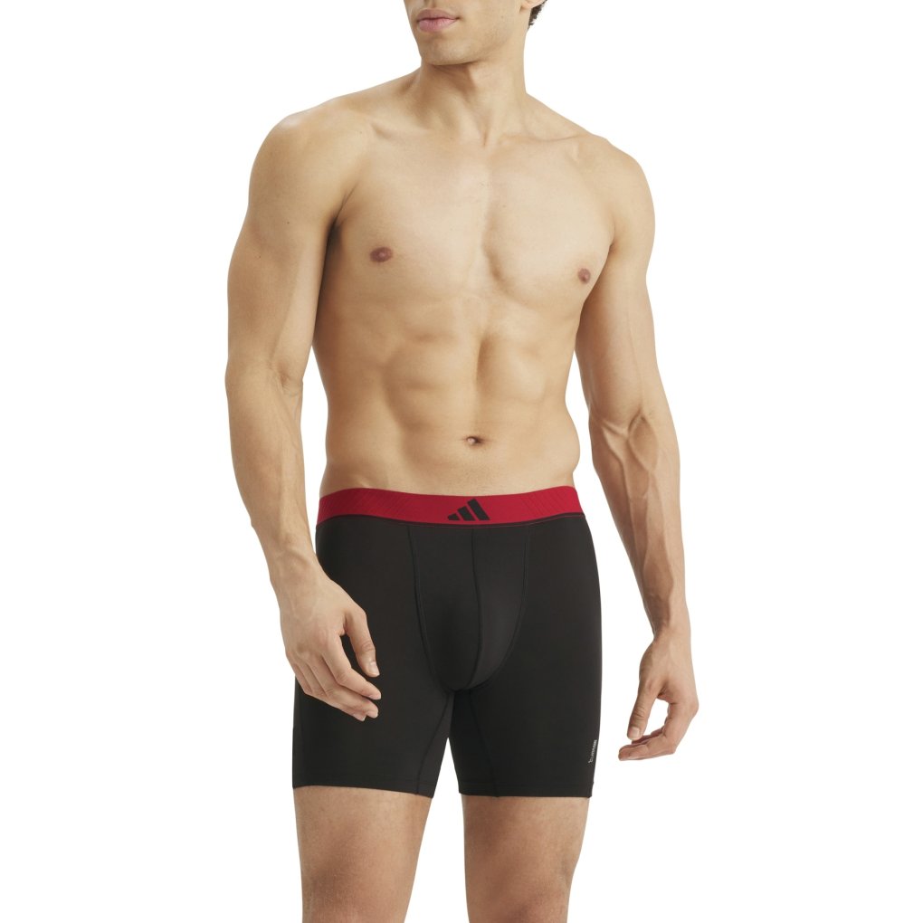 adidas Sports Underwear Active Micro Flex Boxer Brief Men - 3 Pack - 910 assorted