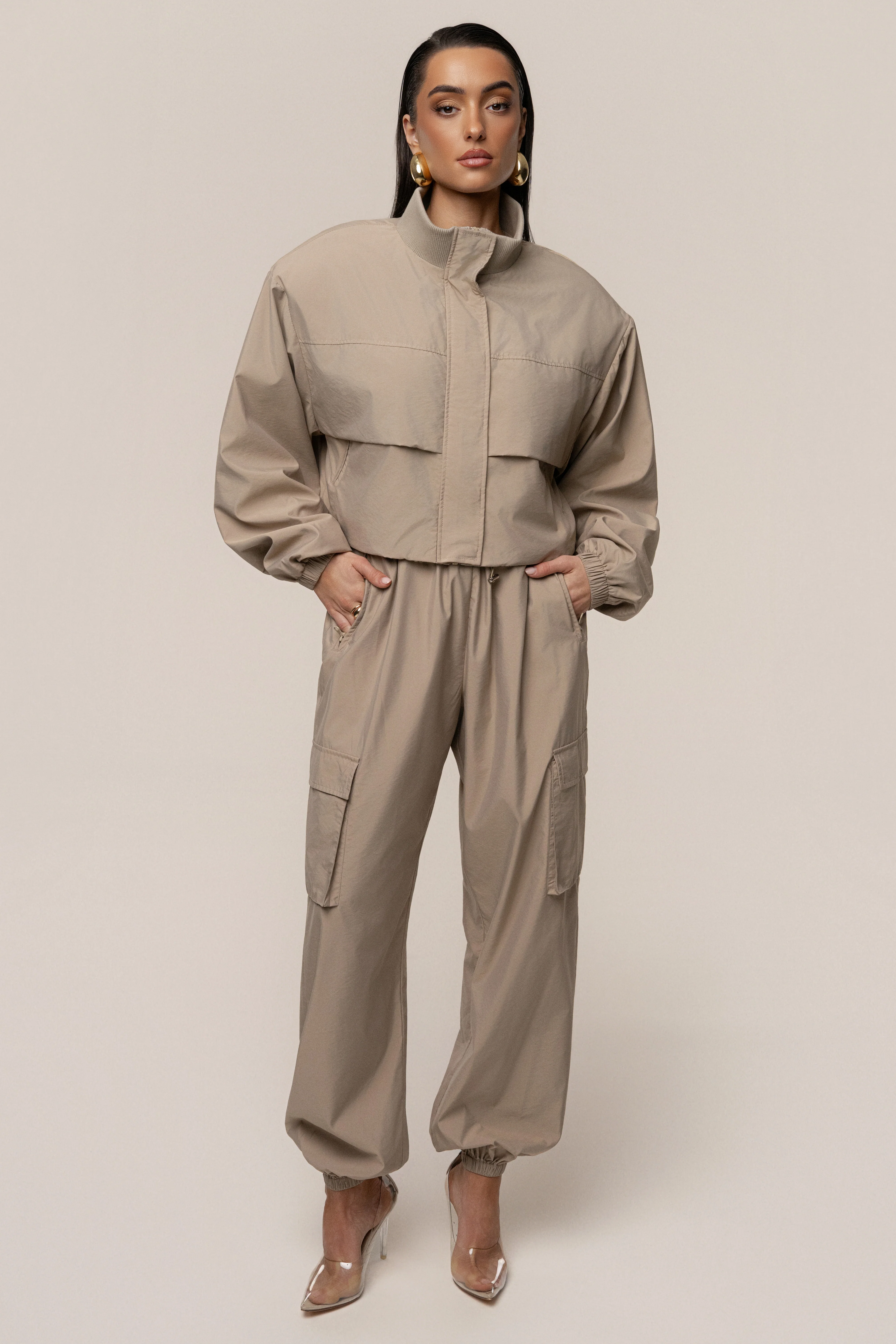 Beige Endure Jogger
