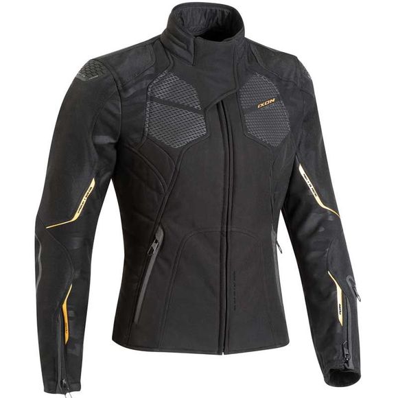 Blouson Moto Ixon CELL LADY - Noir / BeigeRef : IX1358-C57245