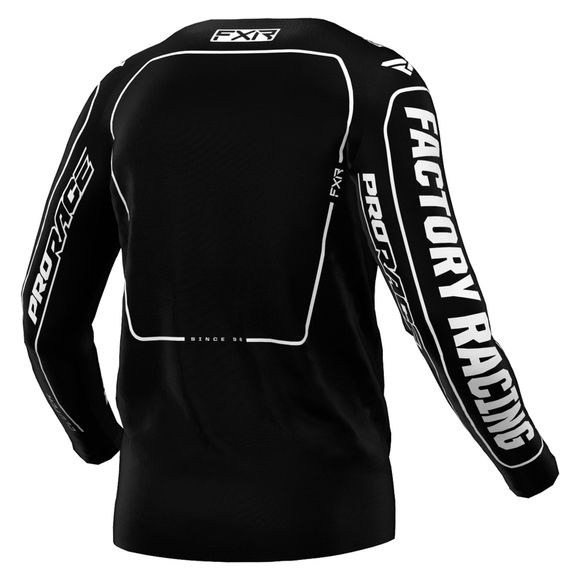 2024 FXR cross 24 MX Jersey - Black / WhiteRef: FXR0427