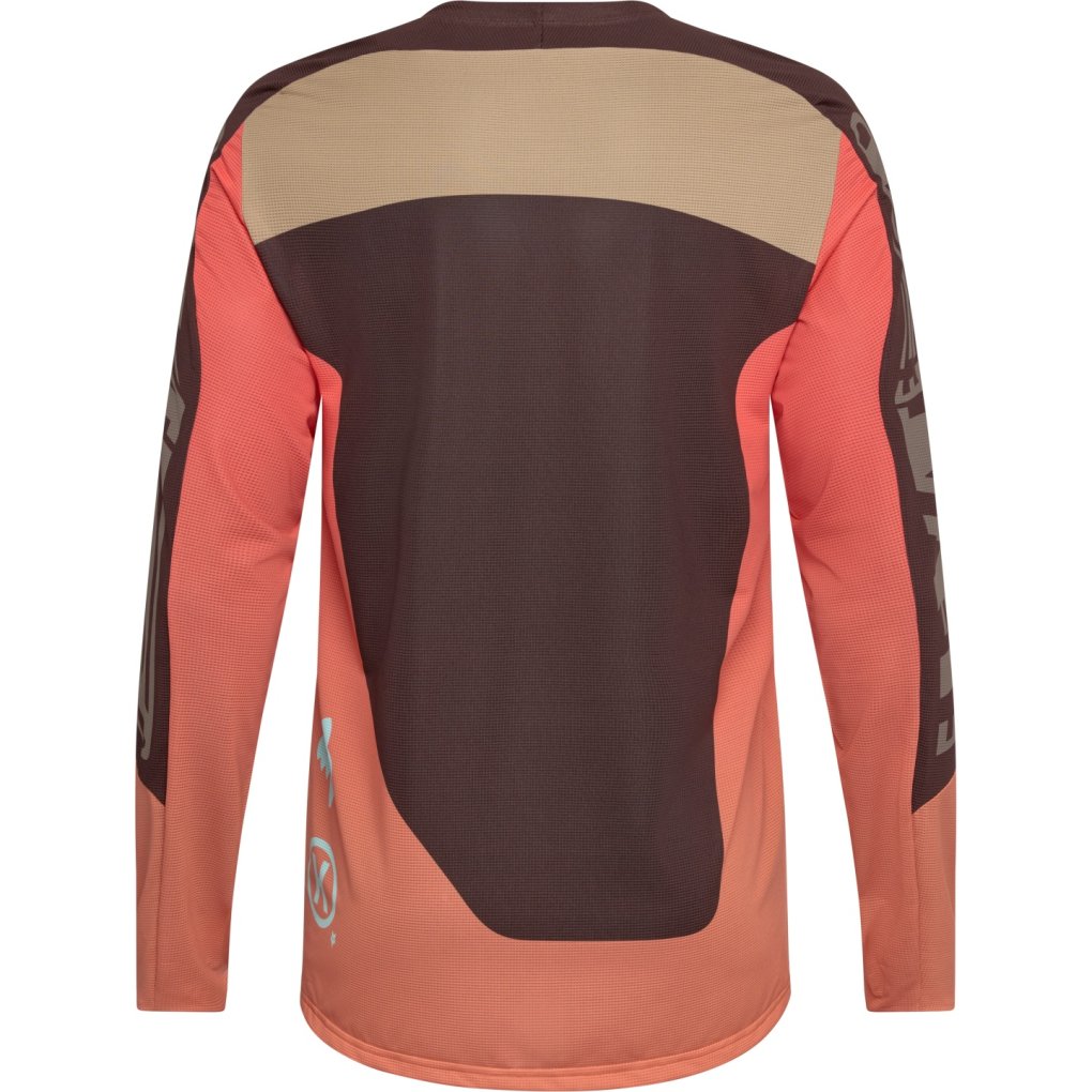 FOX Flexair MTB Longsleeve Jersey Men - Elevated - cocoa