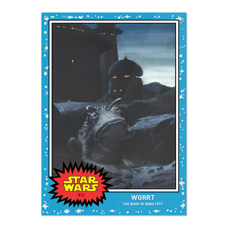 Topps UK - SW Living Set Card #413 - Worrt