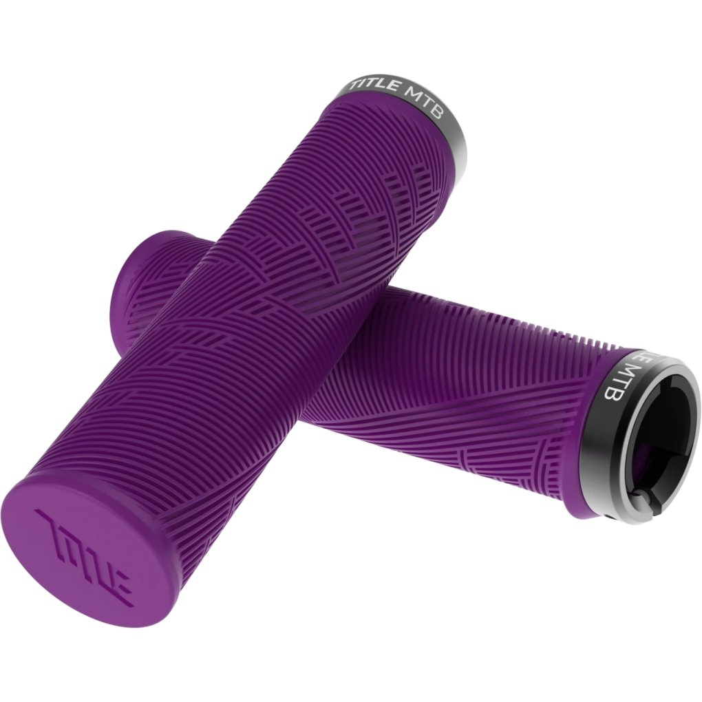 Title FORM Lock-On Grips XL - purple