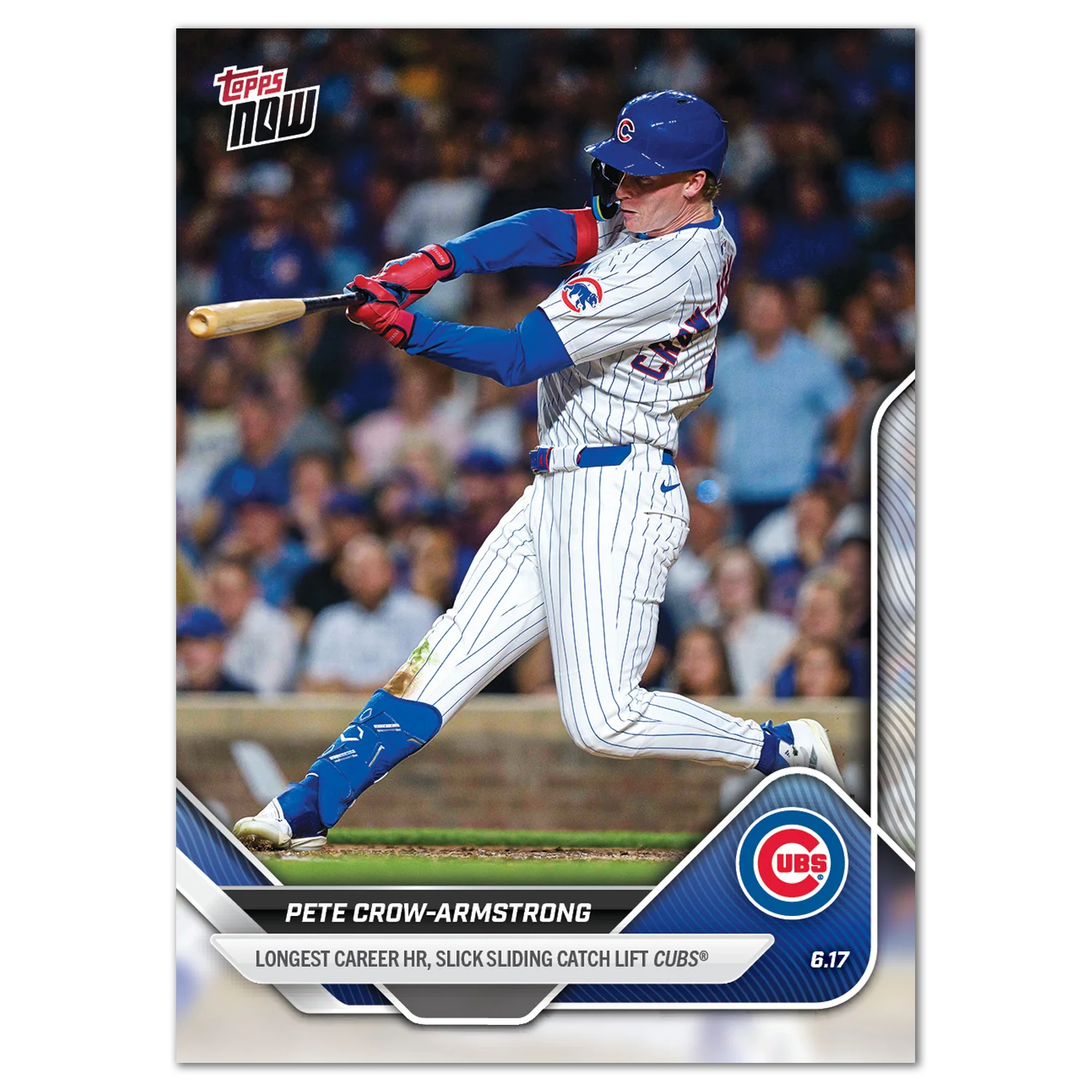 Pete Crow-Armstrong - 2025 MLB Topps NOW® - Card 311