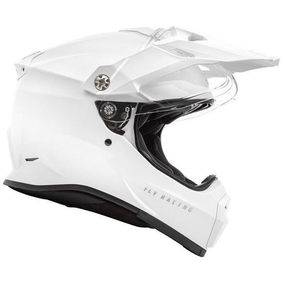 Fly Trekker Solid Fly Trekker Helmet - White / BlueRef: FL1531