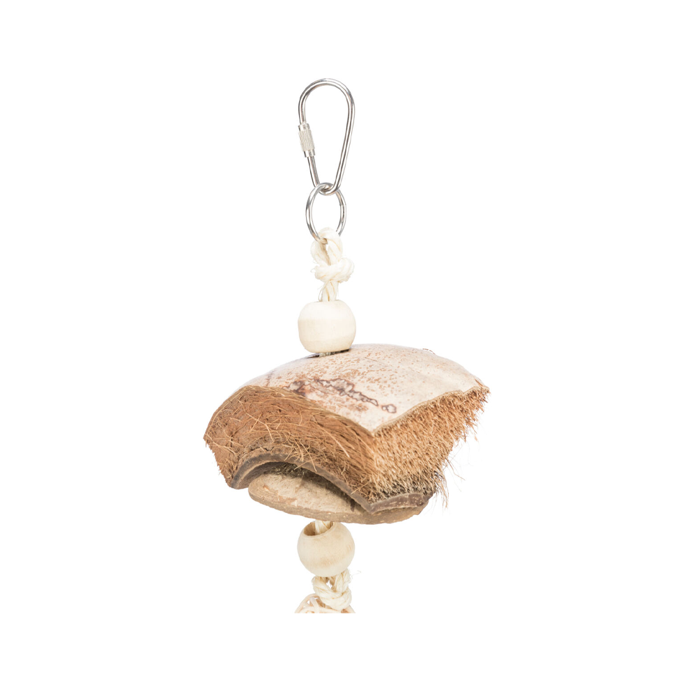Trixie Nature toys - Coconut/Rotan/Lava rock - 35 cm