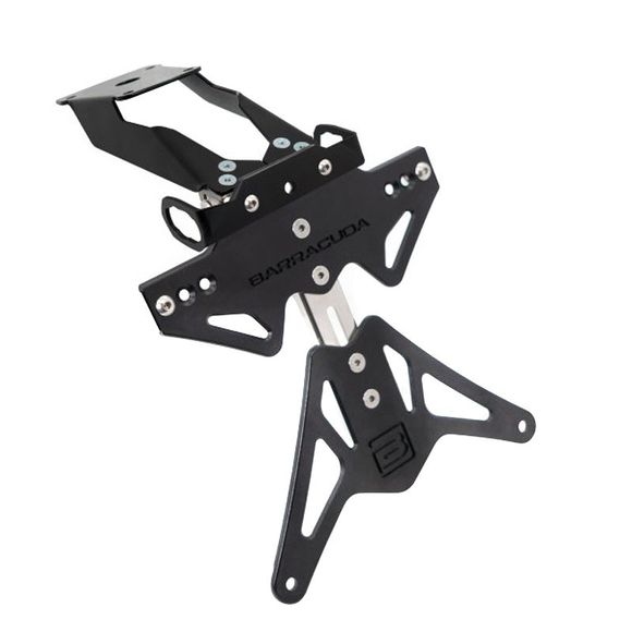Barracuda Black License Plate Holder - BlackRef: Bar0278 / Kn9104-2-17