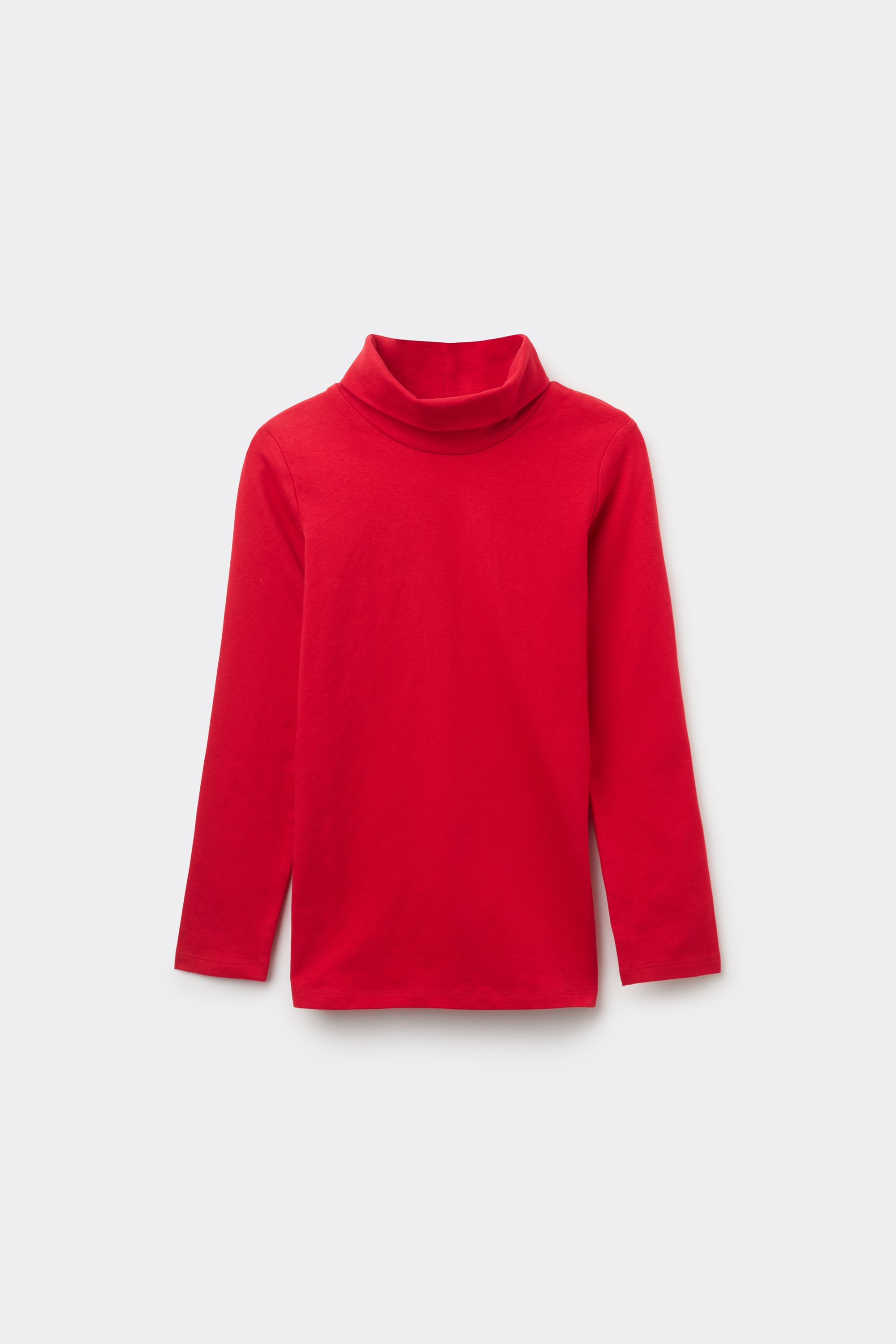 Kids’ Unisex Long-Sleeved Polo Neck Thermal Cotton Top