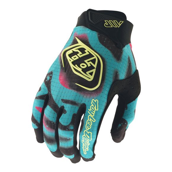 Gloves cross TroyLee design Air Membrane 2026 - Black / YellowRef: TRL1113