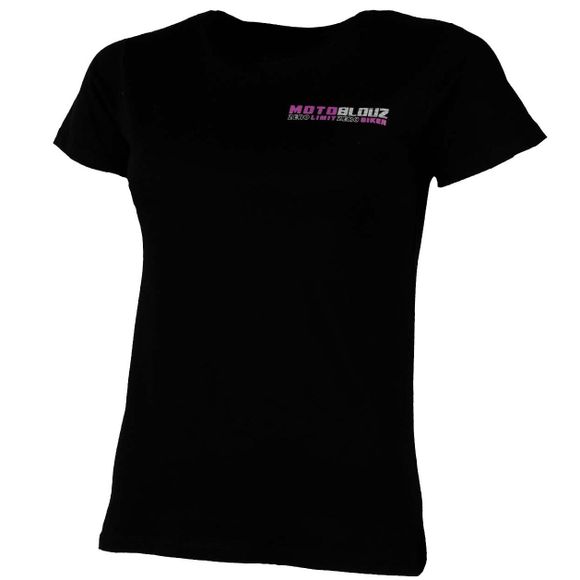 T-Shirt Motoblouz X ZERO BIKER - FEMME - 20ANS - NoirRef : MB0423