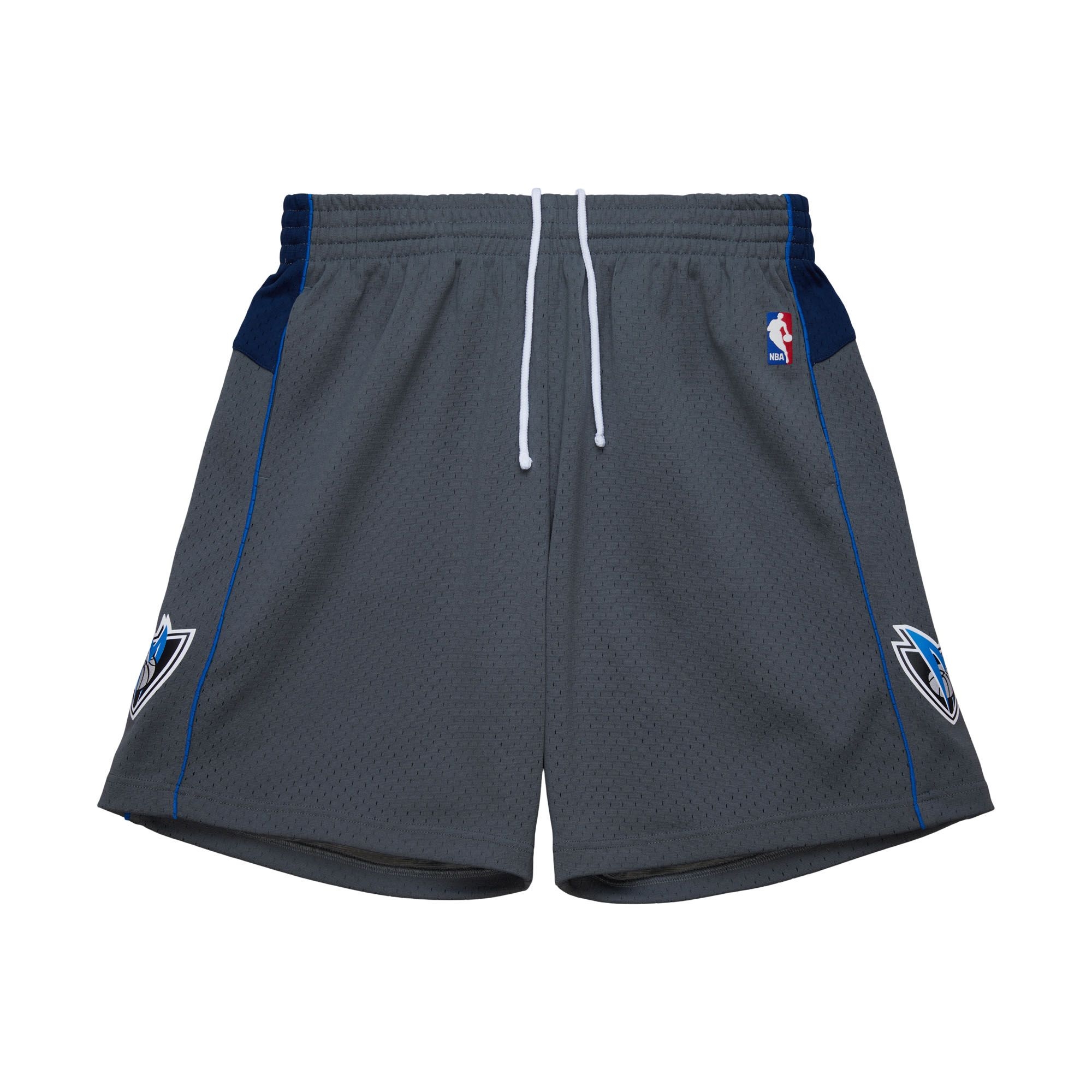 Dallas Mavericks 2003-04 Mitchell & Ness Swingman NBA Shorts Gray