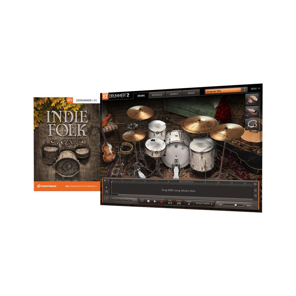 Toontrack EZX Indie Folk – Thomann Ireland