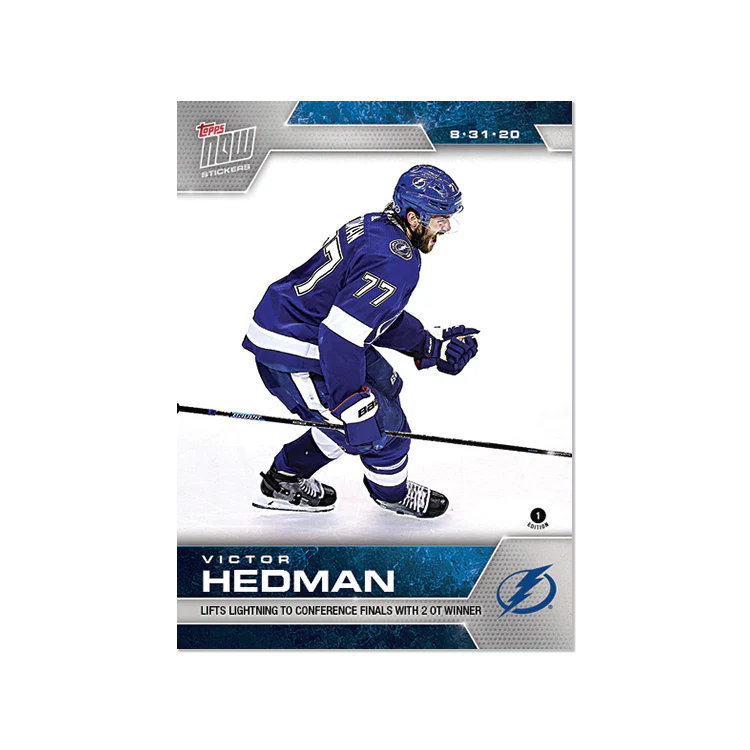 NHL TOPPS NOW® 5-Sticker Pack - Stickers SCP126 - SCP130 - Print Run: 164