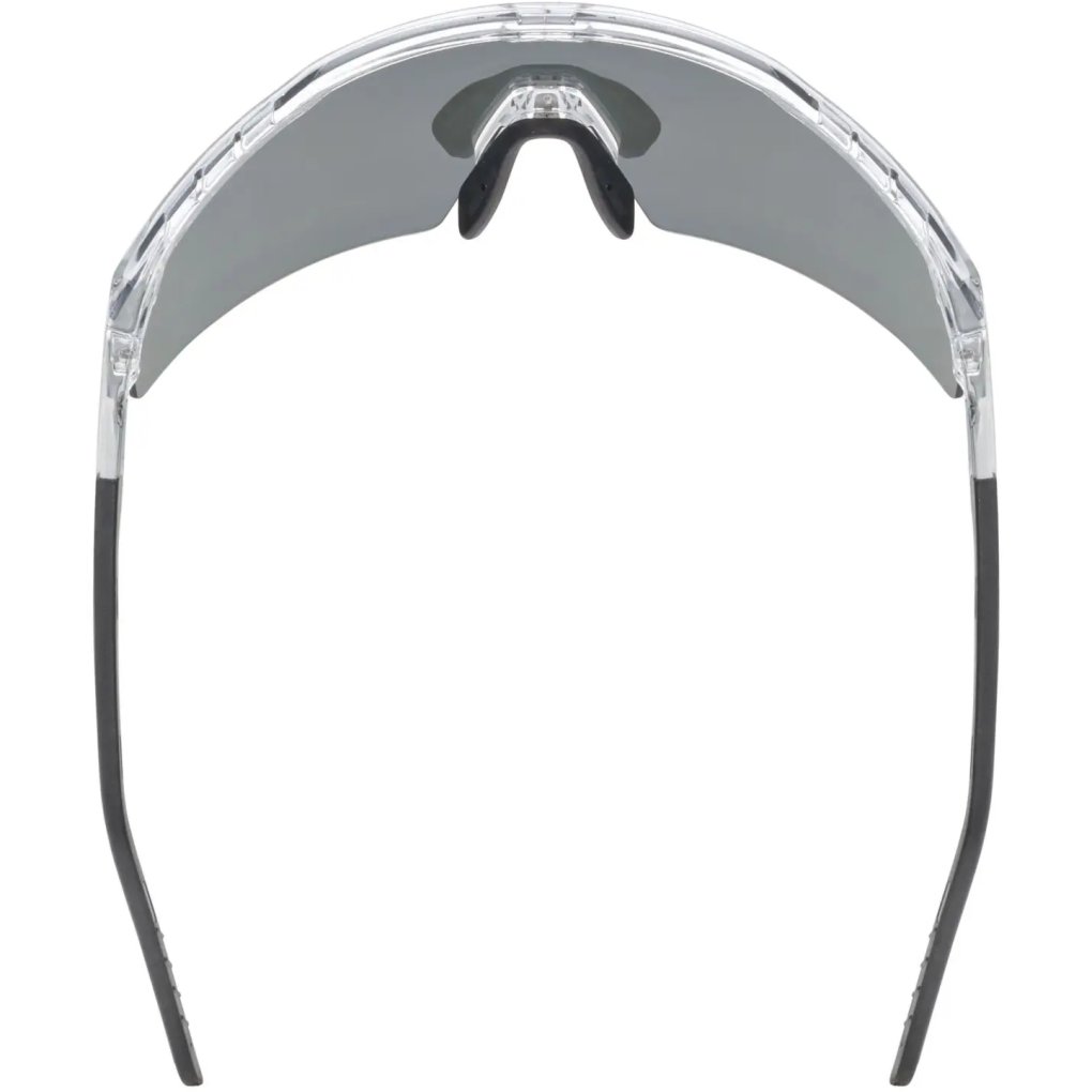 Uvex Flowline Cycling Glasses - clear/mirror silver