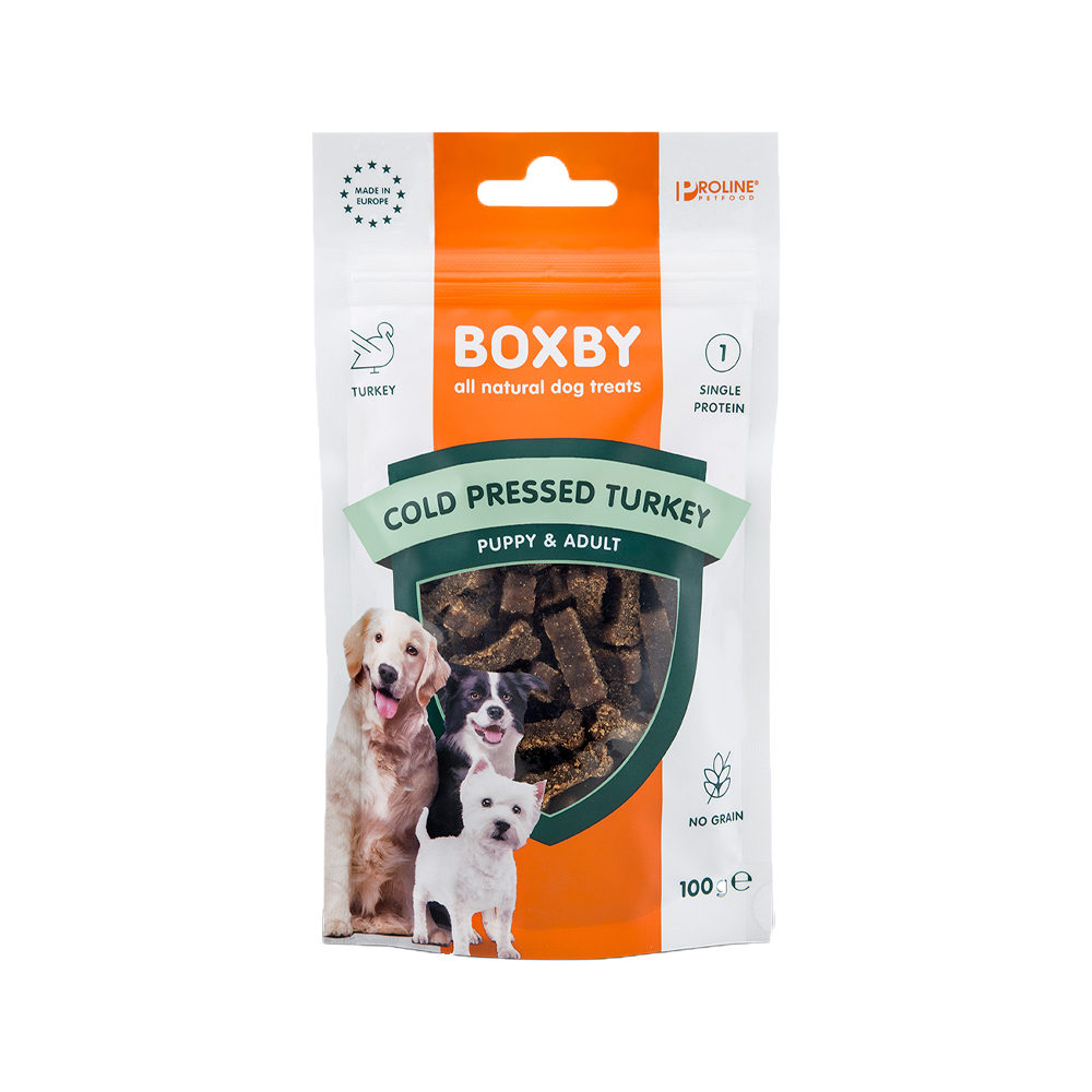 Boxby Grain Free Treats - Turkey - 100g