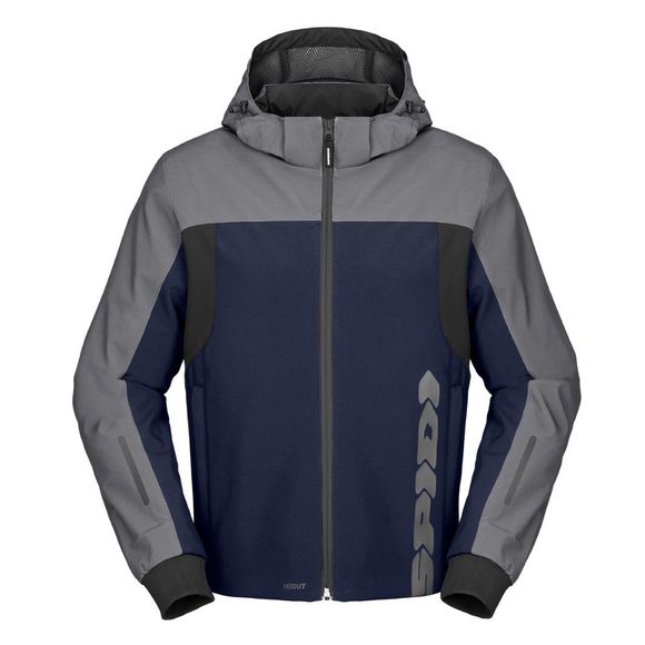 Blouson Moto Spidi HOODIE H2OUT II - Bleu / GrisRef : SPI0609-C20972