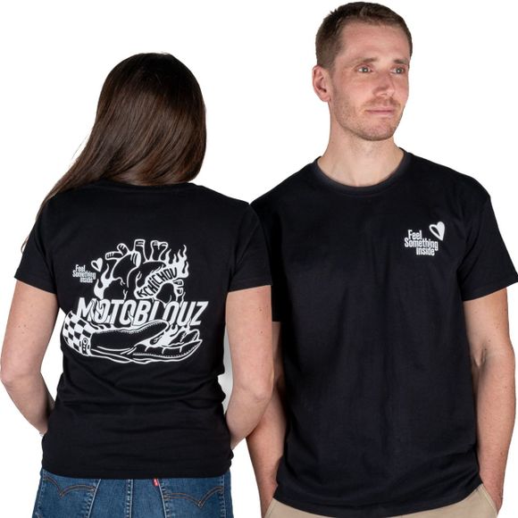 Motoblouz X Kchichou - Man - 20 Year Old - Black T -ShirtRef: MB0406
