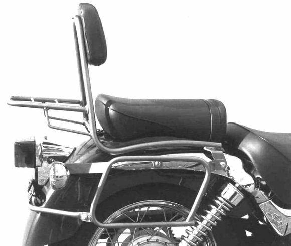 Hepco & Becker Luggage Rack with sissybar - chromeRef: HBE05476A / 611330 00 02