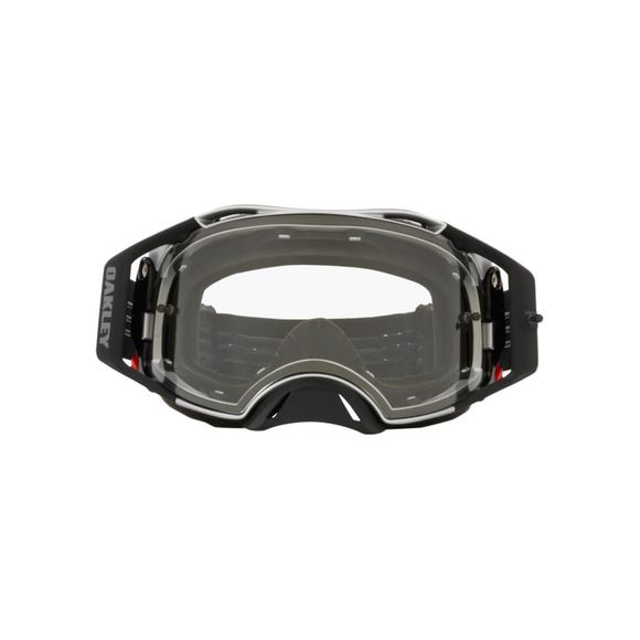 Oakley AIRBRAKE TUFF BLOCKS BLACK GUNMETAL CLEAR SCREEN 2024 cross mask - BlackRef: OK1558 / 8006120002