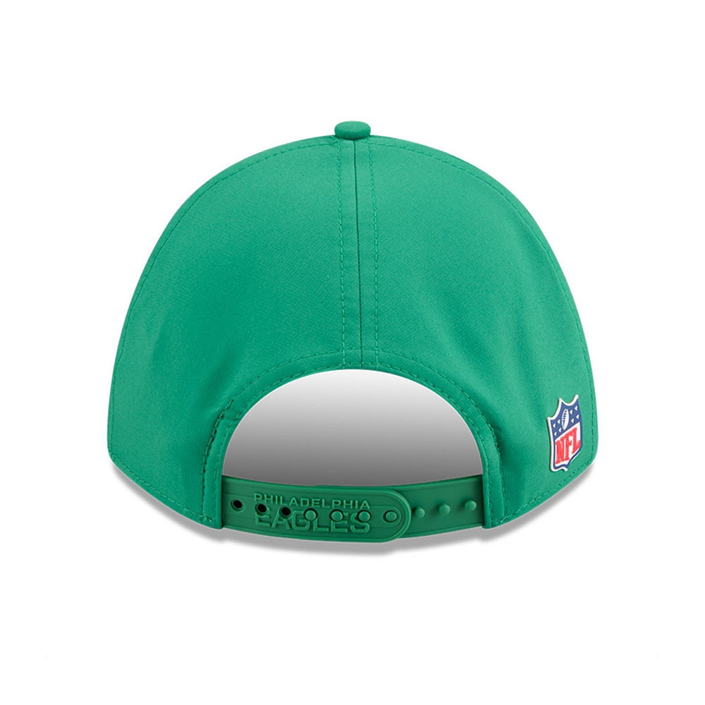 Philadelphia Eagles Historic 2025 NFL On-Field Sideline 9FORTY M-Crown Snapback Cap