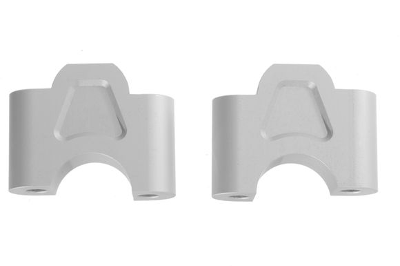 Touratech 40mm Handlebar Riser - SilverRef: Trt01403A / 01-045-5257-0