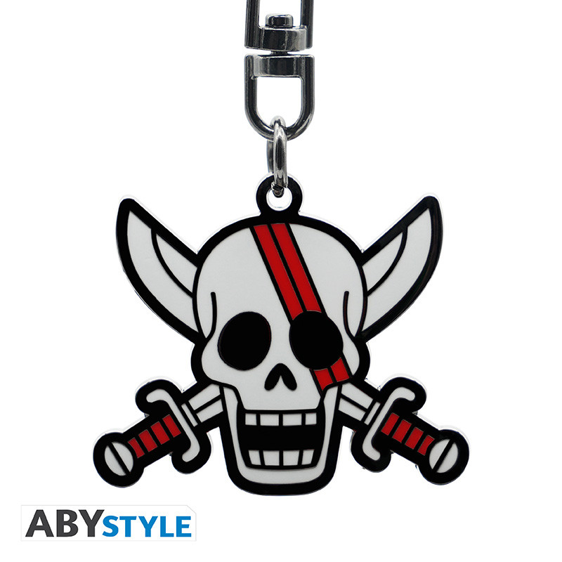 ONE PIECE Keychain Skull Shanks