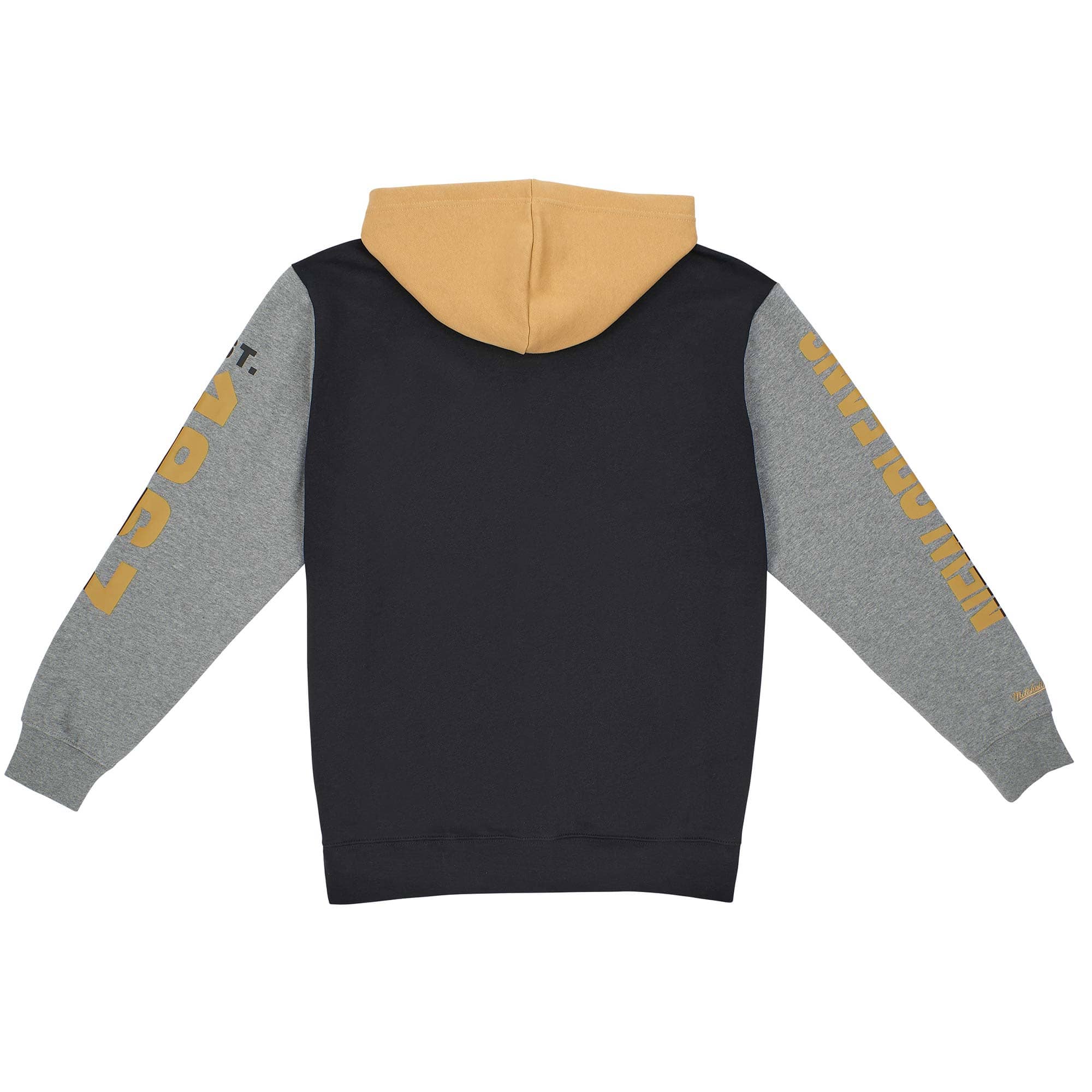 New Orleans Saints Mitchell & Ness NFL Full Zip Fleece Hoodie
