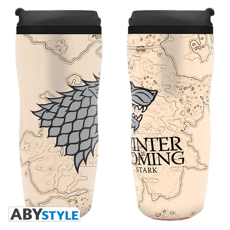 GAME OF THRONES Travel Mug Winter is coming